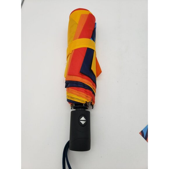 Aldi Gear Automatic Umbrella 2023, Multicolor Stripe, NWT, Merch Drip - Picture 4 of 10